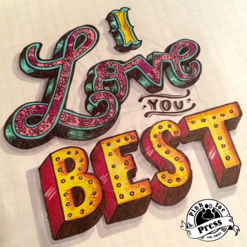 Love you best: color