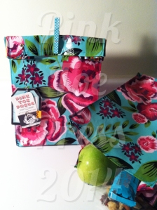 Oilcloth lunch bag